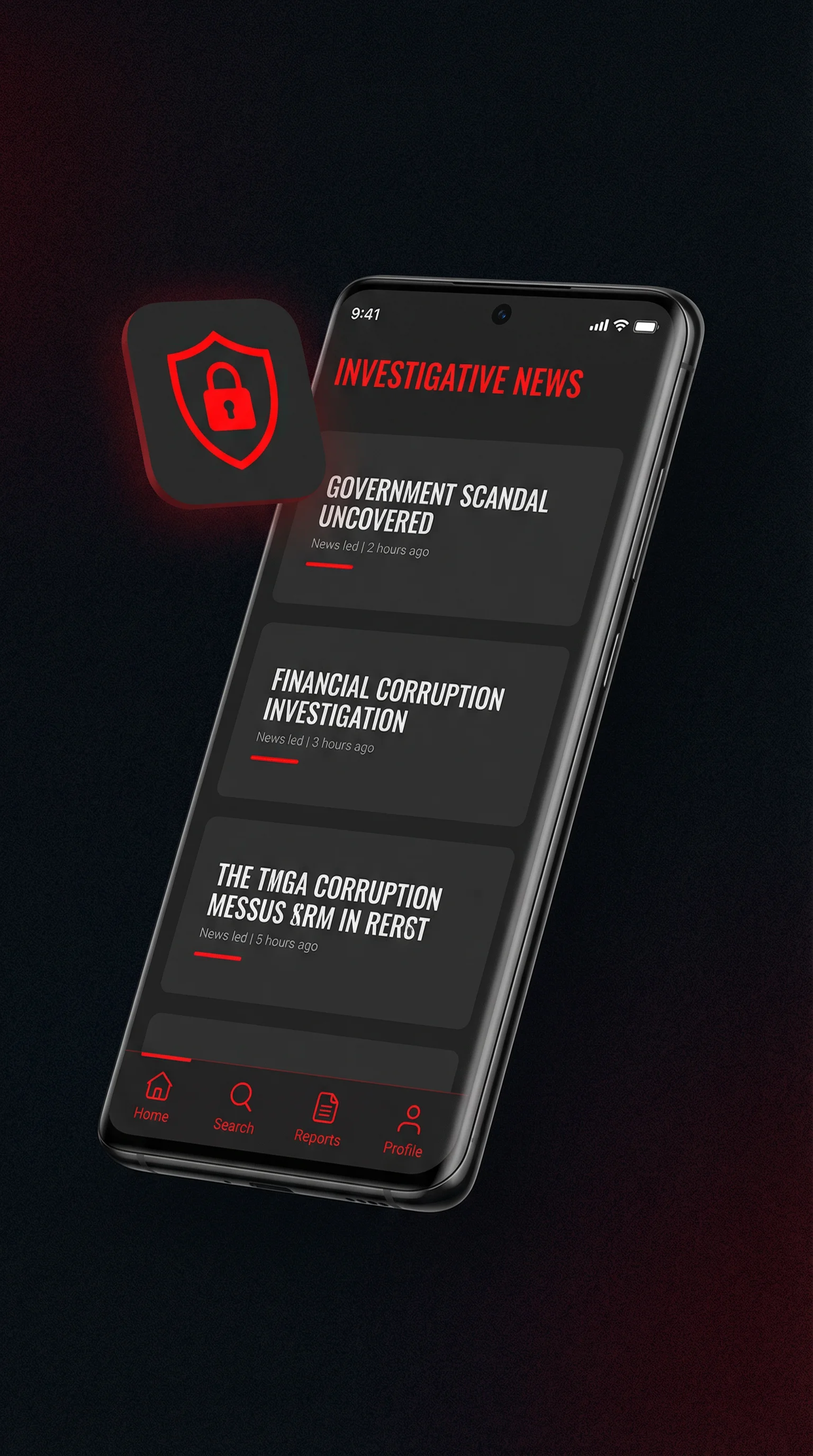 安全终端APP界面展示 - 黑料吃瓜