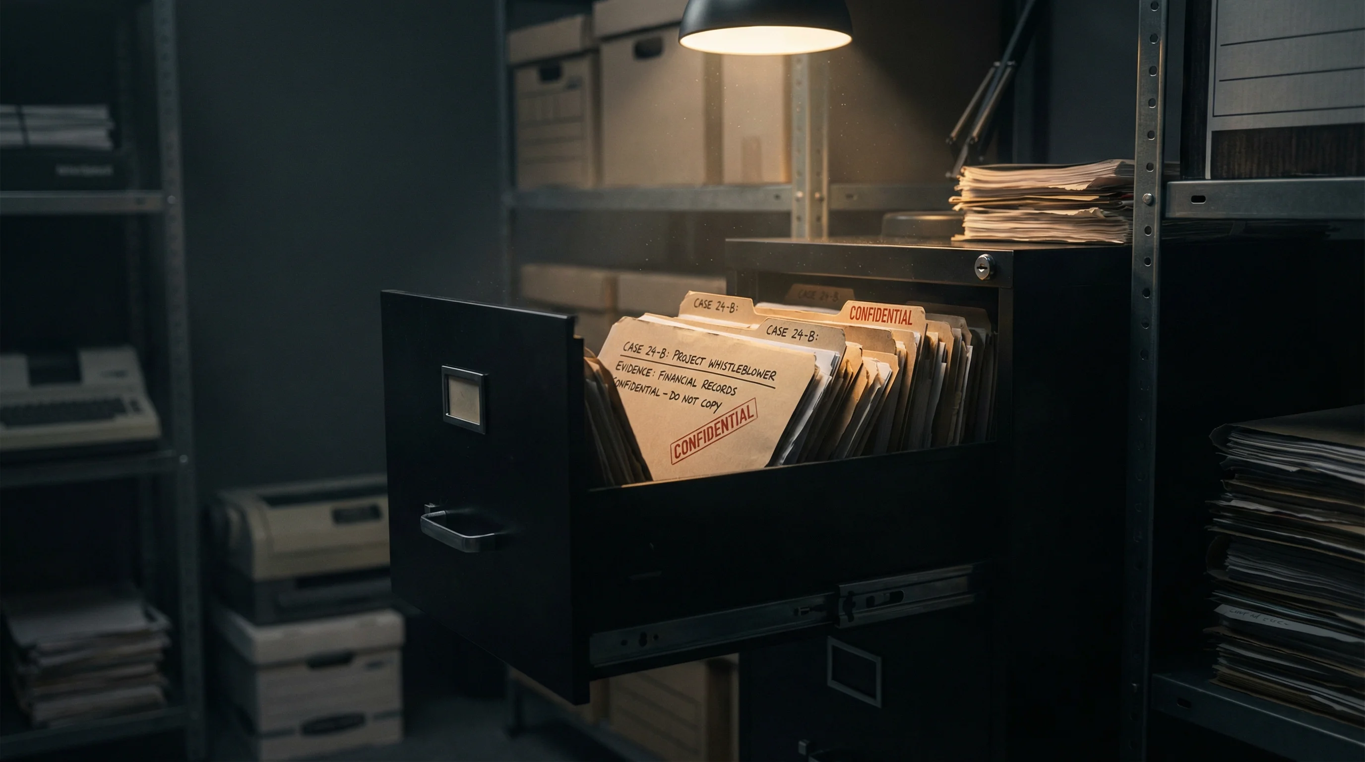 证据档案：机密文件存档柜 - 黑料吃瓜 - 调查证据