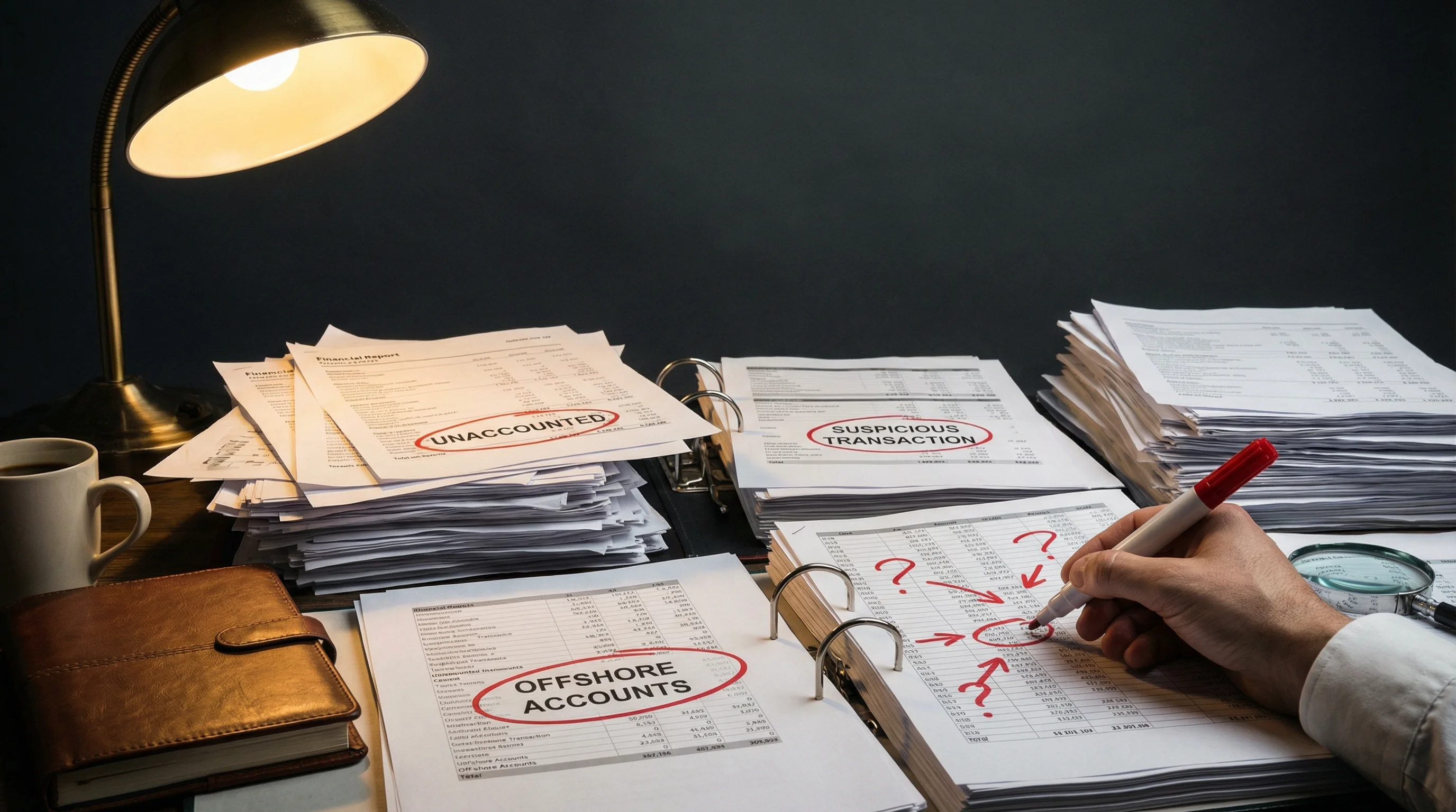 证据影像002 - 黑料吃瓜 - 财务文件分析